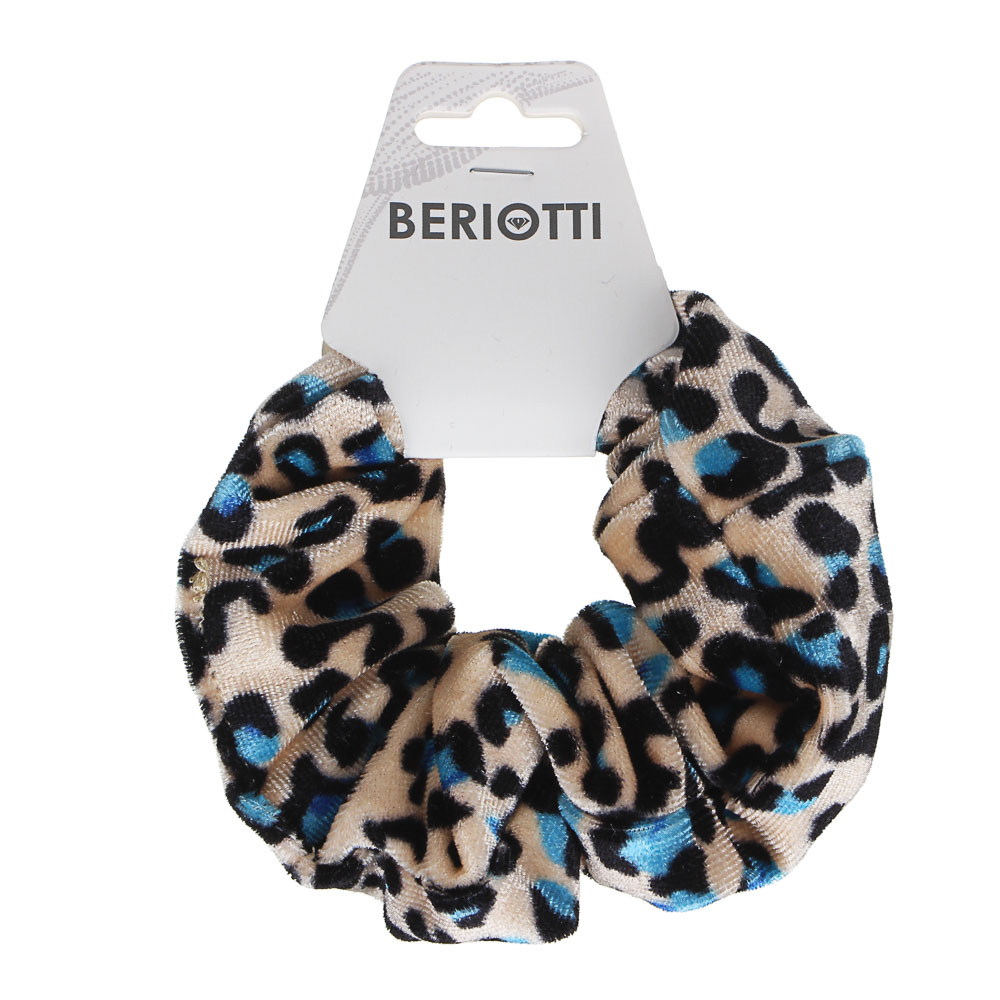 BERIOTTI Резинка для волос, полиэстер, d10см, 3-4 дизайна, РВ2019-6, арт.№ 322-230