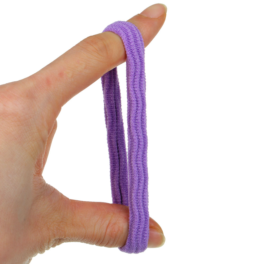 BERIOTTI Набор резинок для волос 6шт, нейлон, 4.5см, 6 дизайнов, арт.№ 322-236