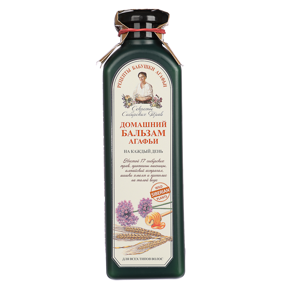 Бальзам для волос РЕЦЕПТЫ БАБУШКИ АГАФЬИ для всех типов волос, п/б, 350мл, арт.№ 971-058