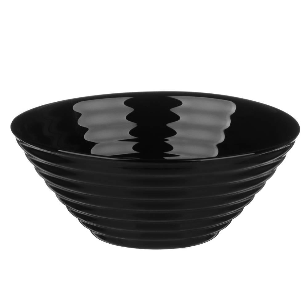 MILLIMI Бароло Салатник 12,7см черный опаловое стекло, арт.№ 818-379