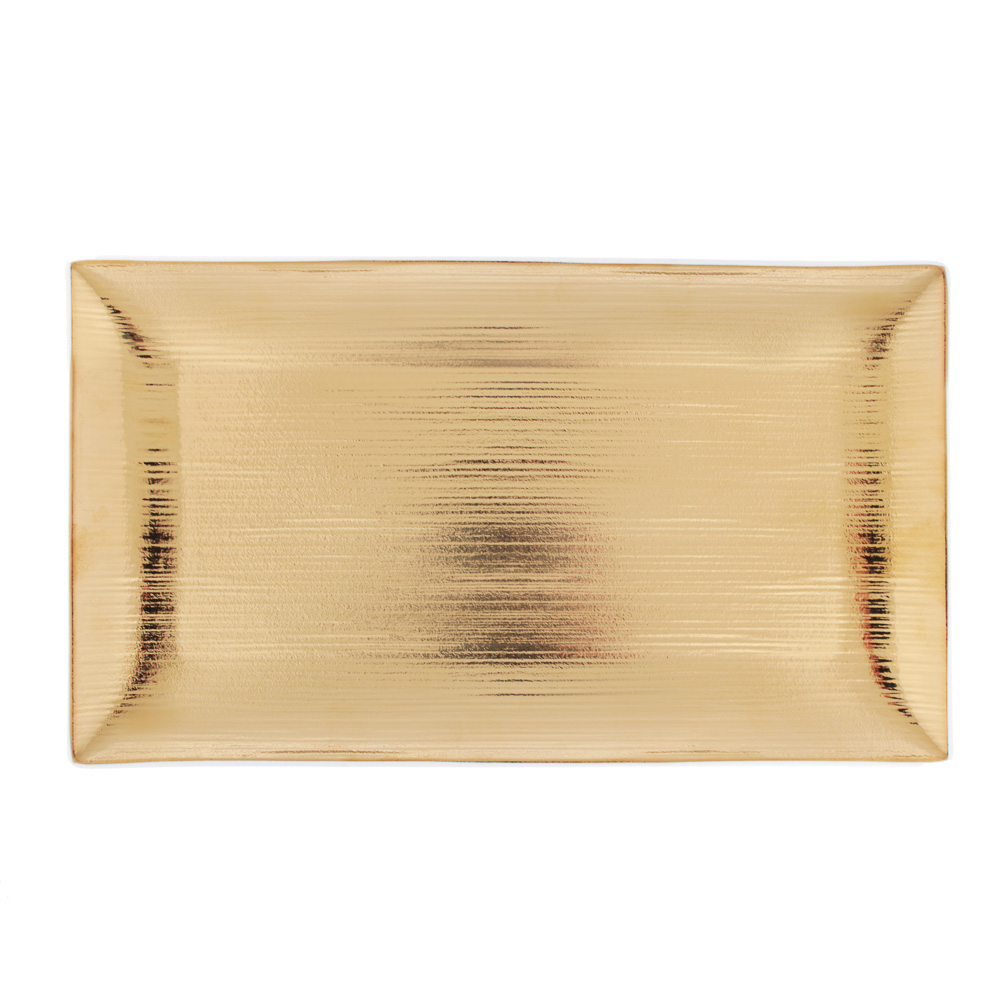BY Голд фэнтези Блюдо прямоугольное, 33,5х19х3см, фарфор, арт.№ 821-061
