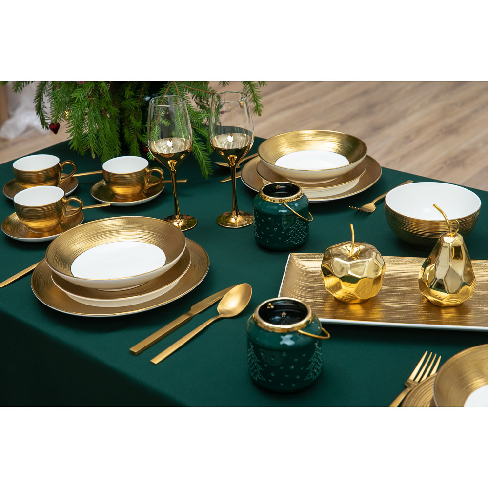 BY Голд фэнтези Блюдо прямоугольное, 33,5х19х3см, фарфор, арт.№ 821-061