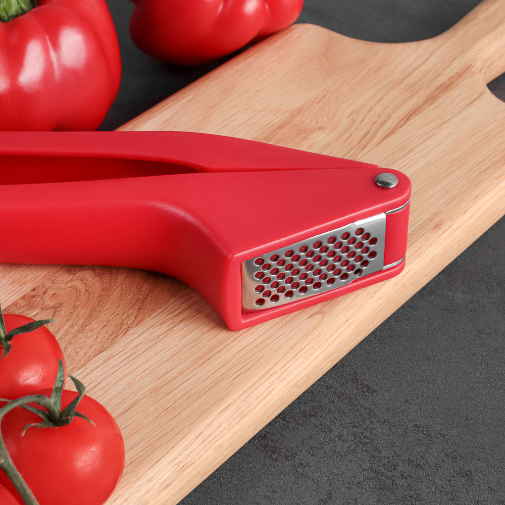 SATOSHI Премьер Пресс для чеснока 20х4,5см, нерж.сталь, пластик, арт.№ 881-200