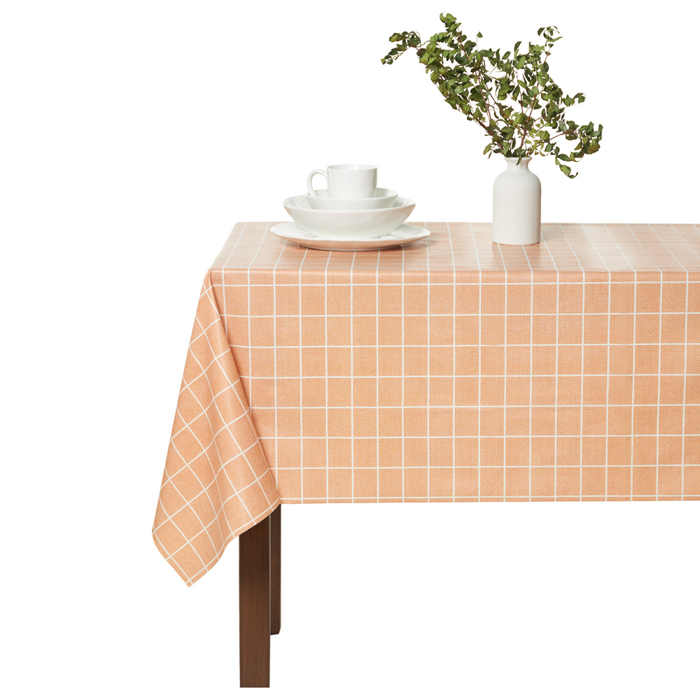 PROVANCE Карамель Скатерть ПВХ 110х140см на текстильной основе, арт.№ 479-302