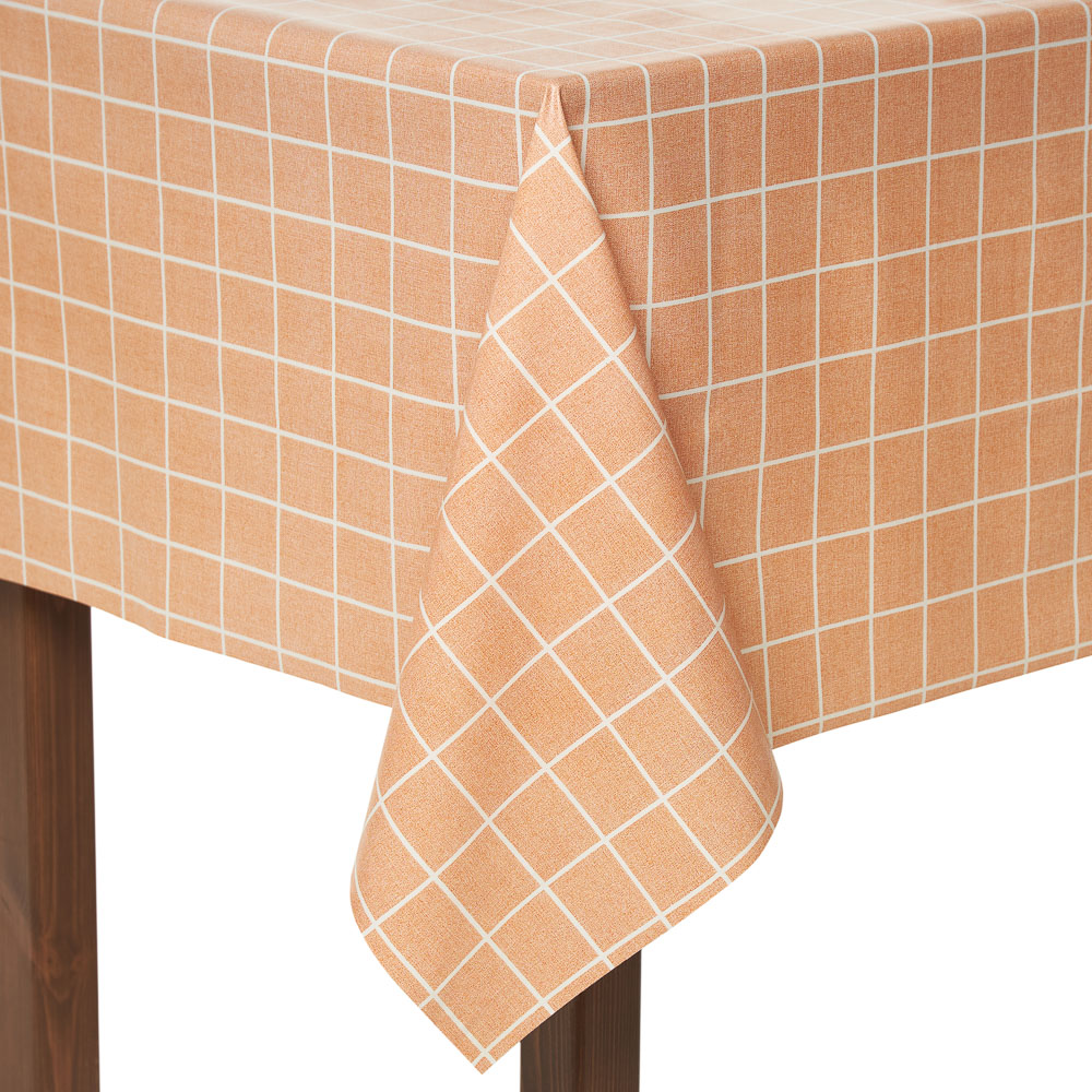 PROVANCE Карамель Скатерть ПВХ 110х140см на текстильной основе, арт.№ 479-302