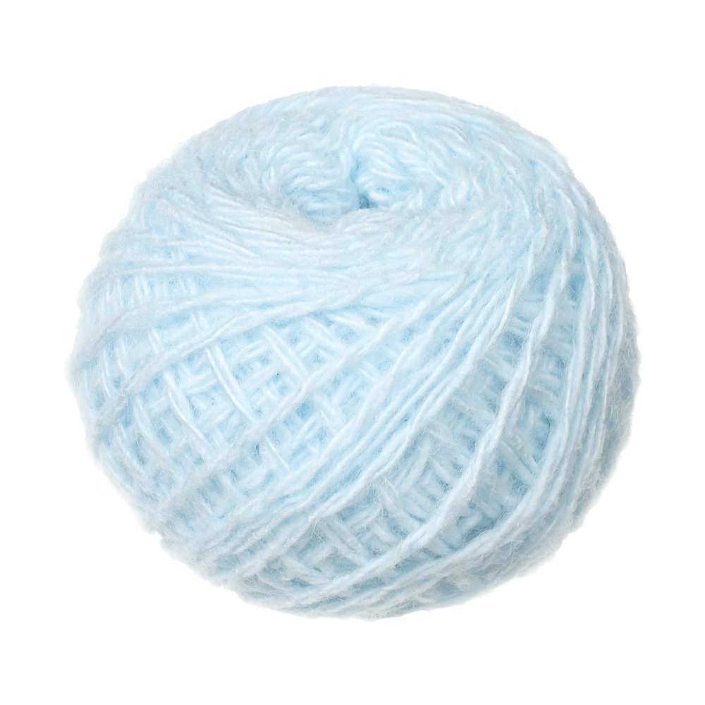 Пряжа в клубках акрил 100м/40-42 гр, цвет облако (бело-голубой), арт.№ 308-383