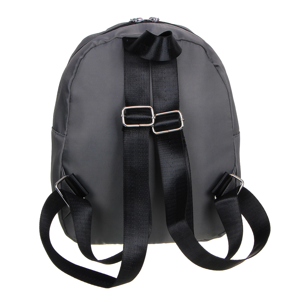 Мини-рюкзак, 28x23x10см, "Мишка", 1 отд., накладной карман, фактурный полиэстер с блестками, арт.№ 254-520