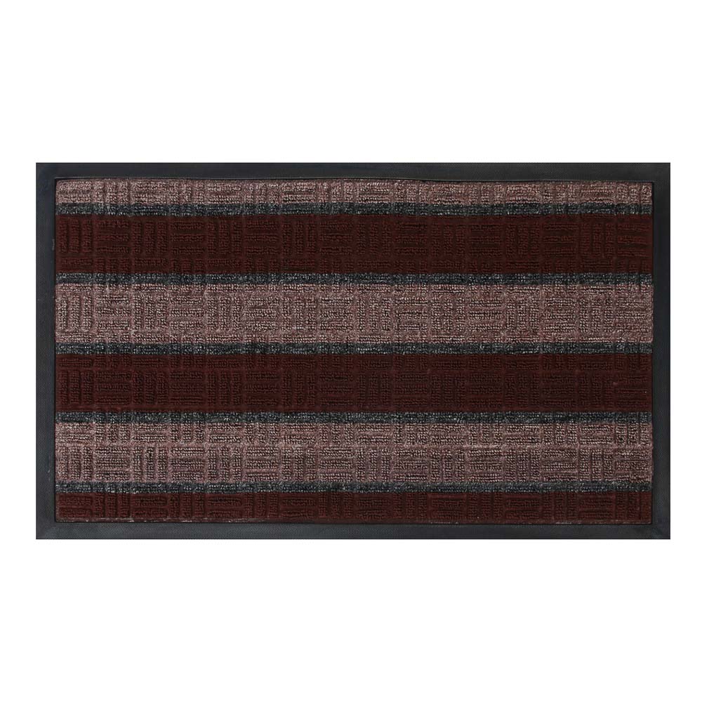 Коврик придверный тм VETTA Folk, ворсовый с резиновой каймой, 45x75см, 3 дизайна, арт.№ 466-295