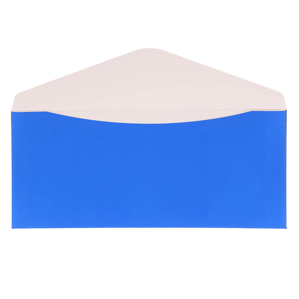 Набор конвертов 10 шт, микс цветов, 8х16,5см, бумага, арт.2, арт.№ 521-149