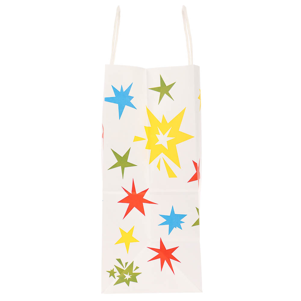 Пакет подарочный с кручеными ручками L 24х14х30см, "Ну, погоди! С Днём Рождения", в ассортименте, арт.№ 507-496