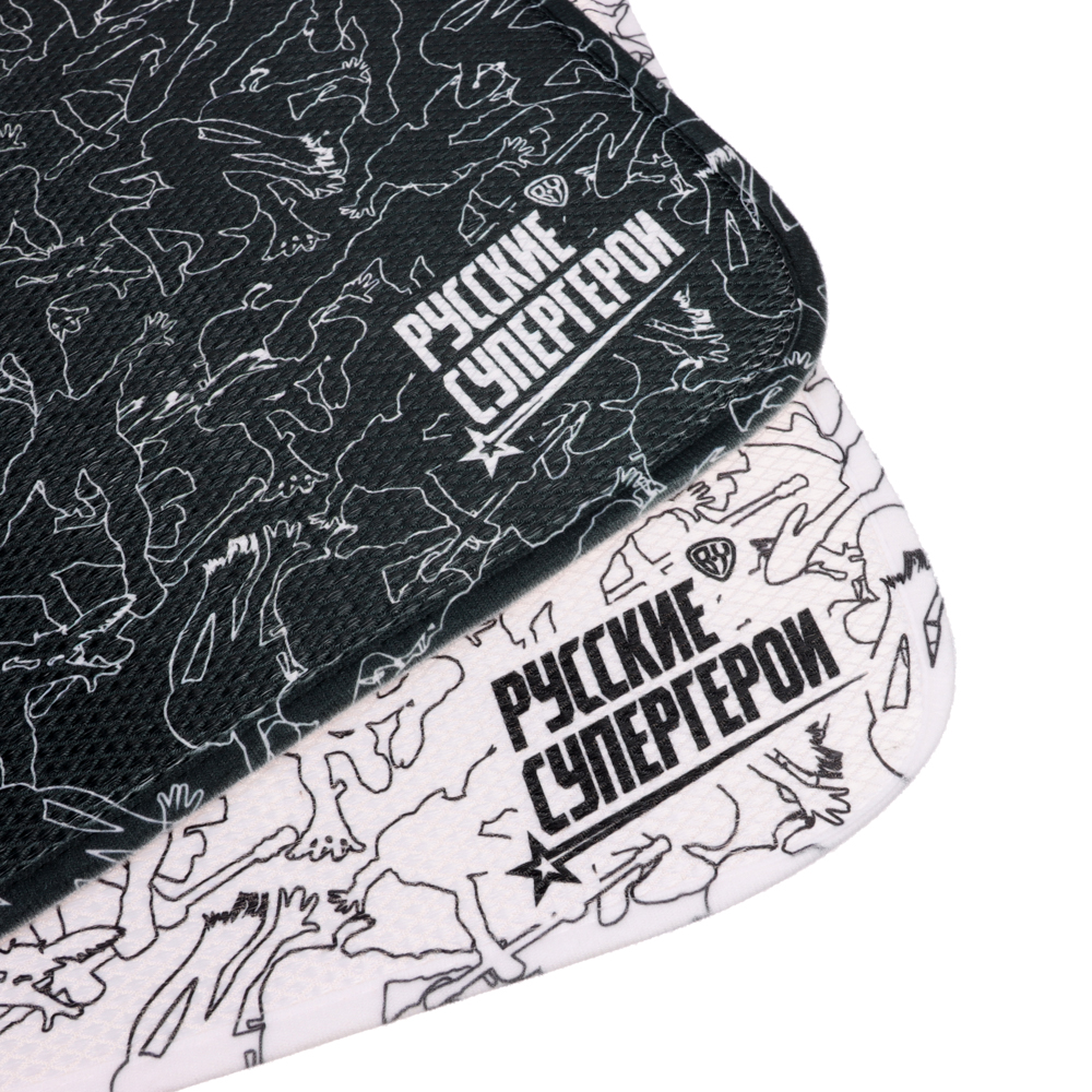 BY Русские Супергерои Салфетка для сушки посуды из микрофибры, 30x40см, 300г/кв.м, арт.№ 485-179