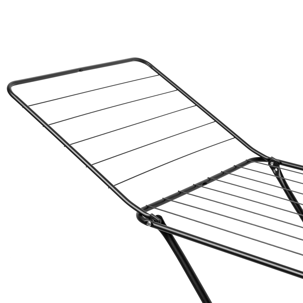 VETTA Сушилка напольная 18 м, окраш.сталь, черная, СБ1-ГЛ/Ч, арт.№ 452-100