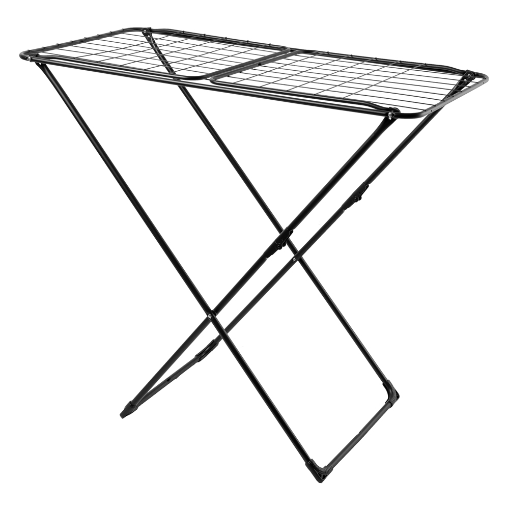 VETTA Сушилка напольная 18 м, окраш.сталь, черная, СБ1-ГЛ/Ч, арт.№ 452-100