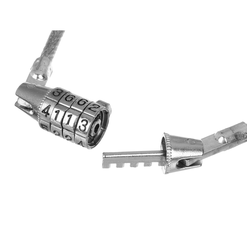 SILAPRO Велозамок d6мм, 65см, сталь, пластик, арт.№ 195-092