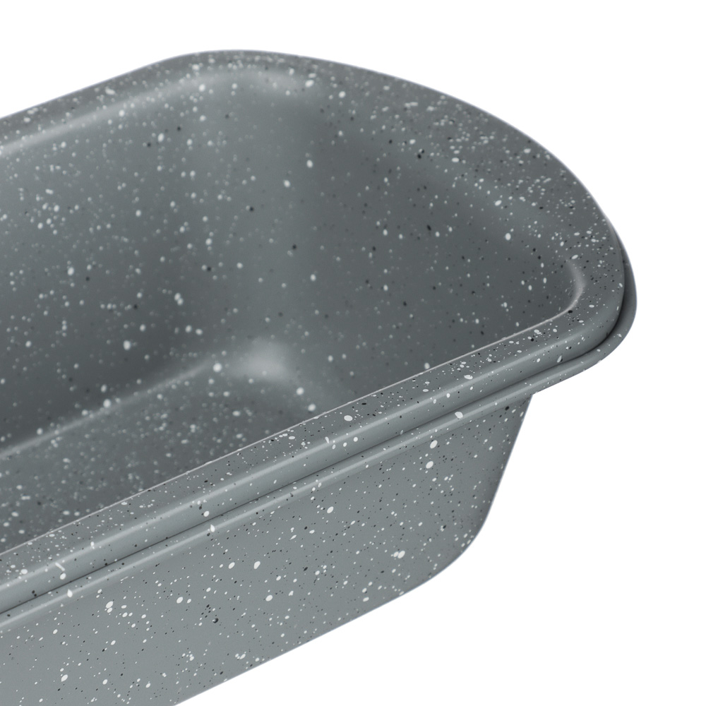 SATOSHI Буко Форма для выпечки хлеба, 26,5х12,5х6см, угл.сталь, антипригарное покрытие "Мрамор", арт.№ 849-187