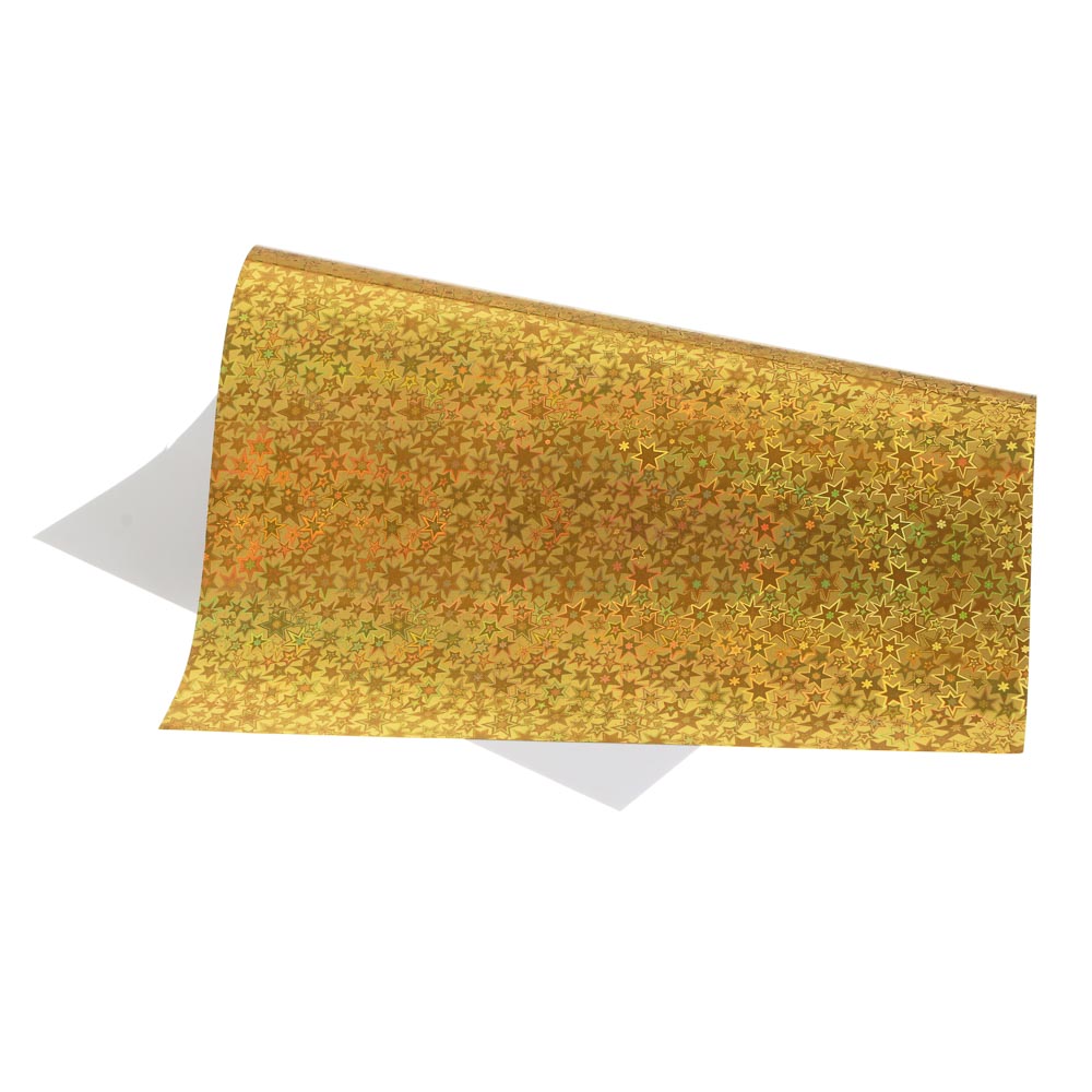 Картон цветной FLOMIK голографический А4, 5л., 5цв., 180 г/м2, в папке, арт.№ 558-012