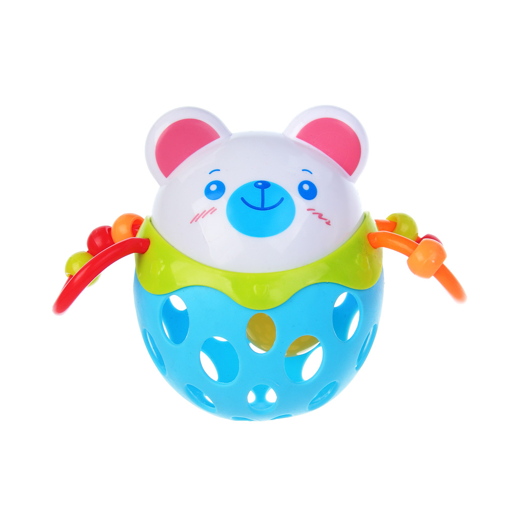 Развивающая игрушка для малышей "Медвежонок", ИГРОЛЕНД, PP, TPE, арт.№ 889-102