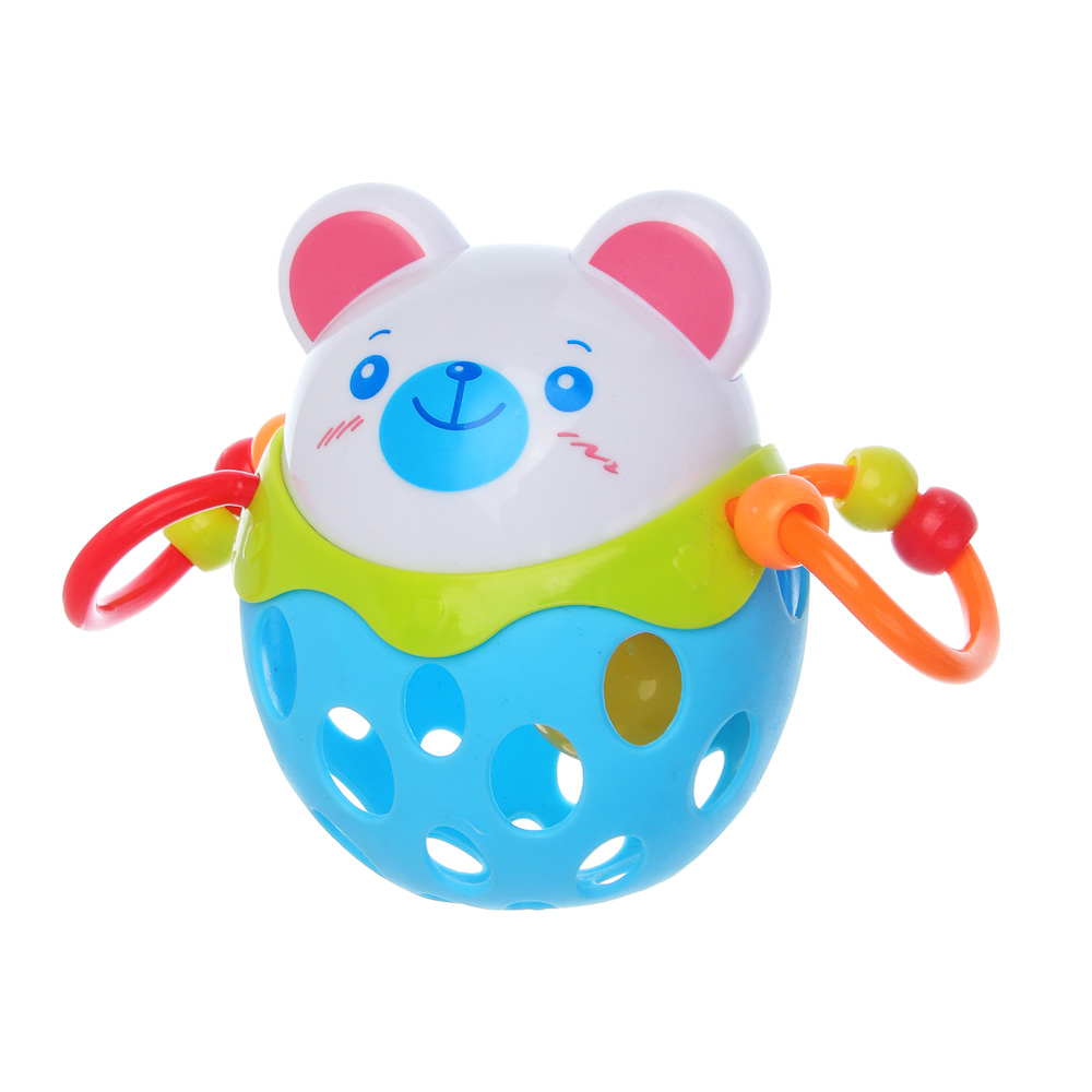 Развивающая игрушка для малышей "Медвежонок", ИГРОЛЕНД, PP, TPE, арт.№ 889-102