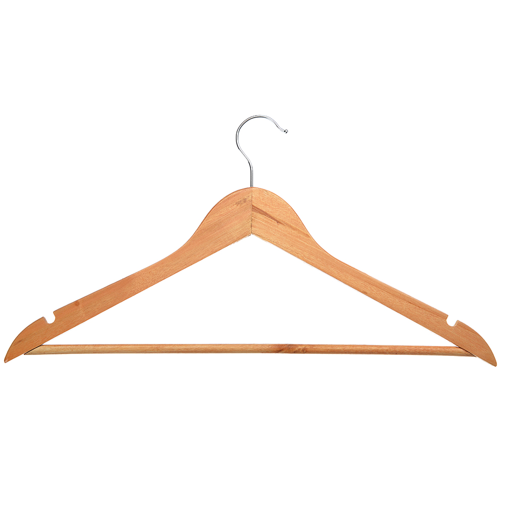 Вешалка для одежды деревянная 45см, ПРОМО, арт.№ 455-039