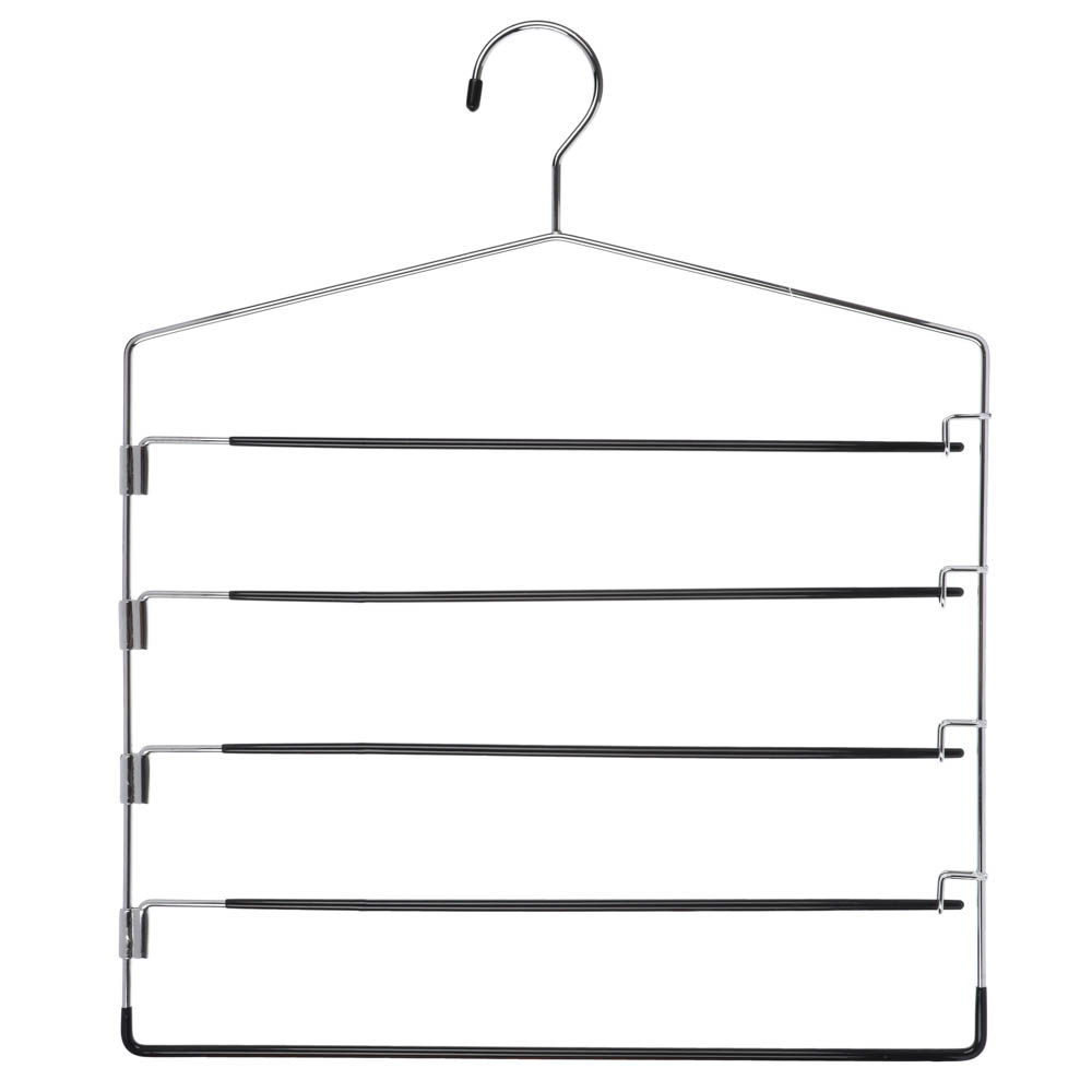 VETTA Вешалка универсальная многоярусная 45см антискольз. металл, арт.№ 456-013