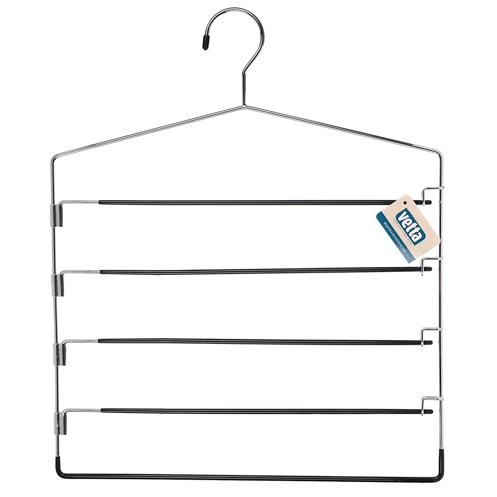 VETTA Вешалка универсальная многоярусная 45см антискольз. металл, арт.№ 456-013