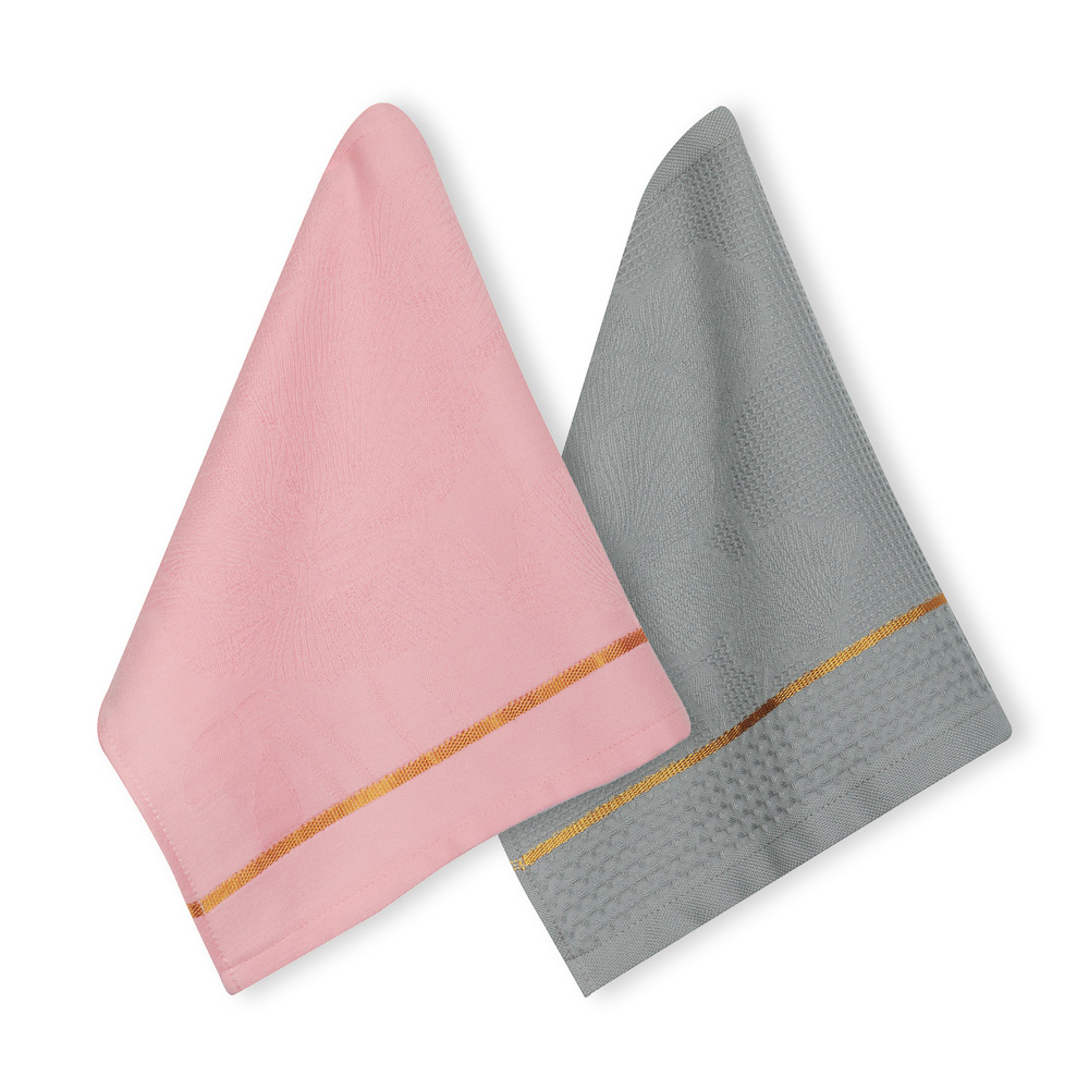 PROVANCE Маковое поле Комплект кухонных полотенец 2шт, 30х50см, 100% хлопок, арт.№ 488-076