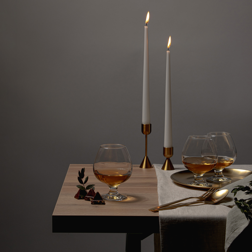 PASABAHCE Набор бокалов для коньяка 3шт 395мл Бистро, стекло, арт 44188B, арт.№ 878-552