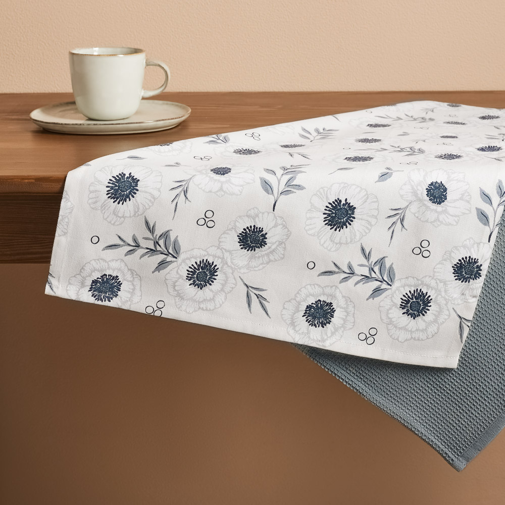 PROVANCE Нэви Комплект полотенец кухонных 2шт, 100% хлопок, 40х60см, серый, арт.№ 434-158