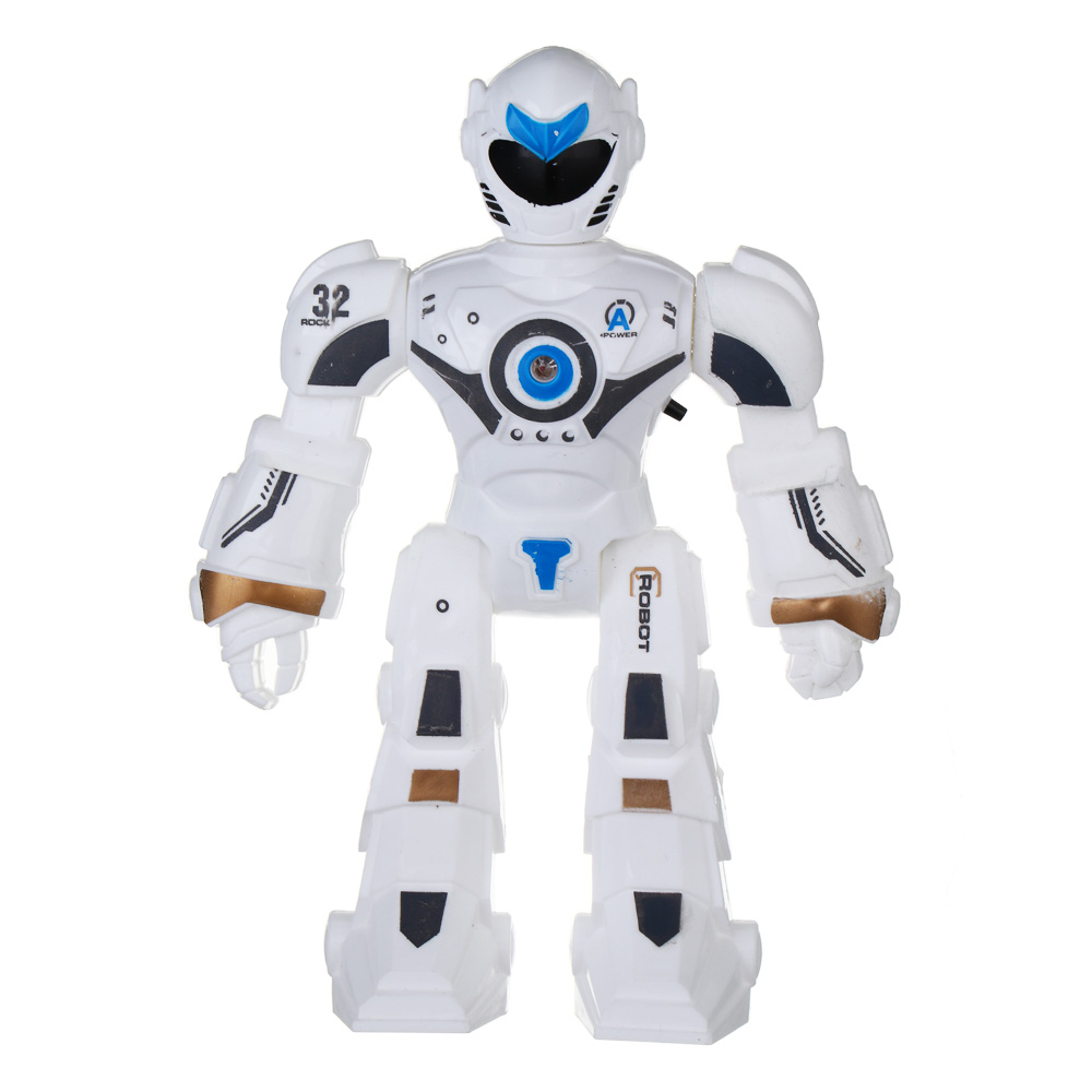 ИГРОЛЕНД Робот, свет, звук, пластик, 3хАG13, 15,5х6х20,8 см, арт.№ 296-123