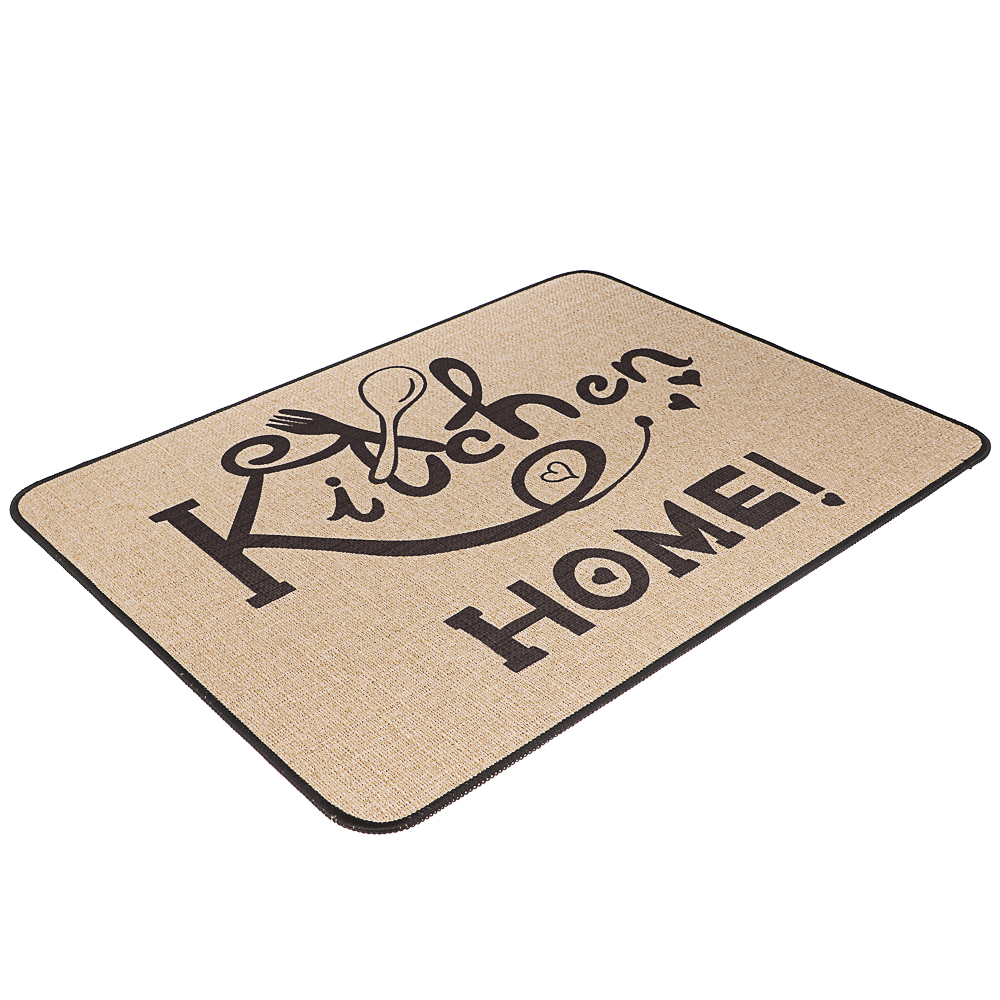 VETTA Коврик для сушки посуды, 50x38 см, искусственный лен, резина, арт.№ 485-178