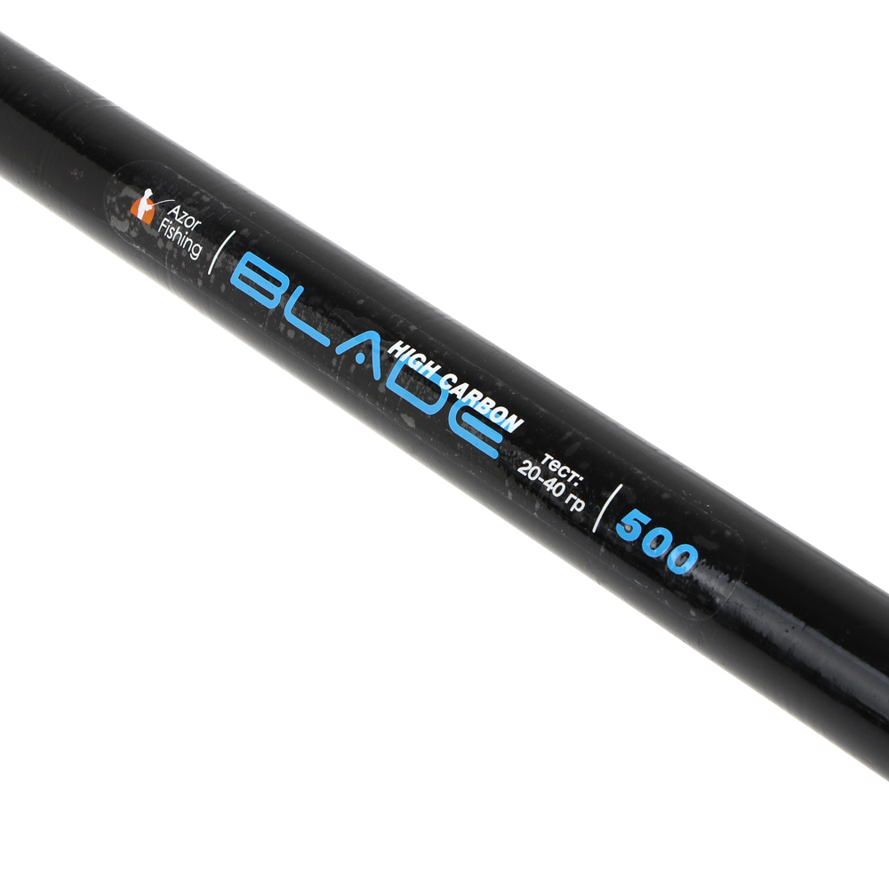 Удочка с кольцами "Блейд" тм AZOR FISHING, телескоп., файбергласс, 5,0м, тест 20-40гр., арт.№ 149-104