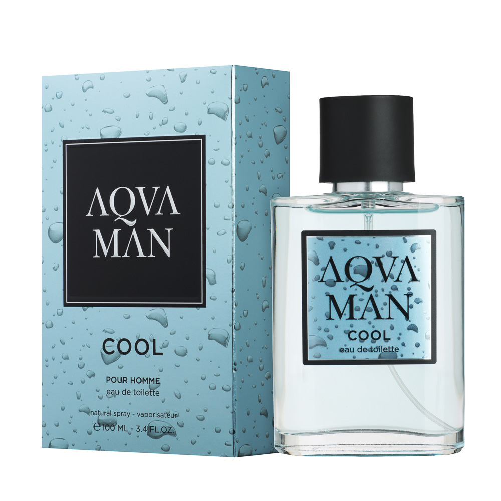 Туалетная вода мужская тм BELLERIVE AQVAMAN Cool, 100 мл, арт.№ 313-381