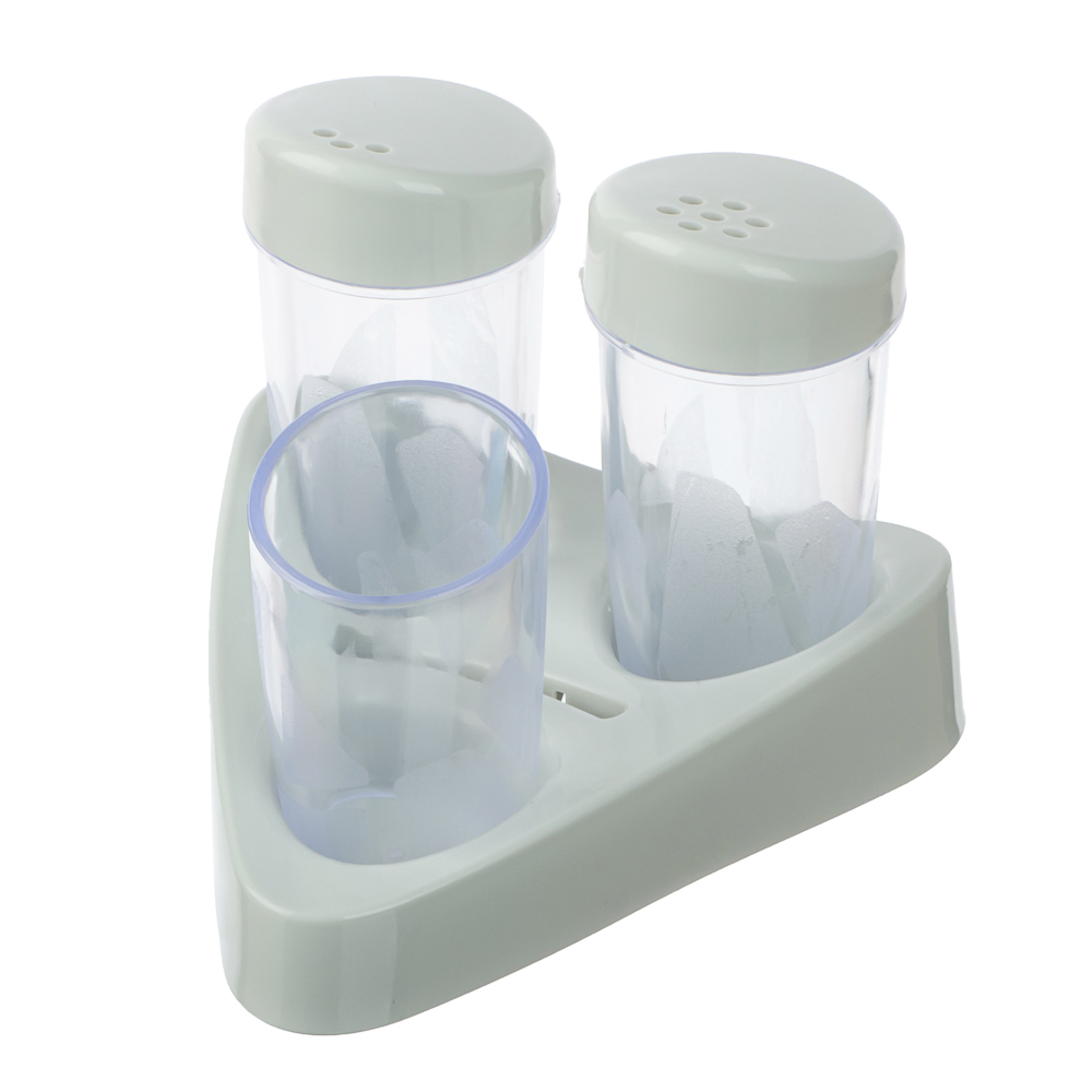 Набор для специй "Люмици", пластик, 3 цвета, арт.№ 861-285