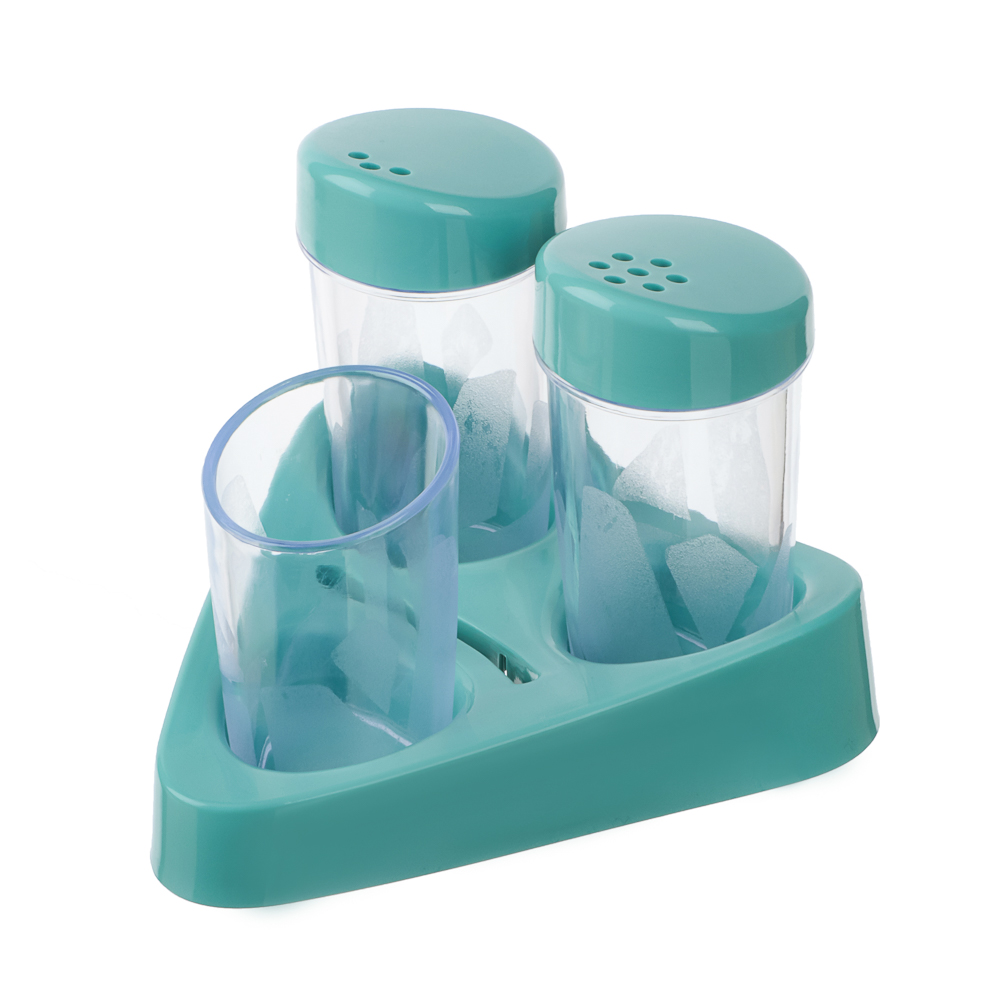 Набор для специй "Люмици", пластик, 3 цвета, арт.№ 861-285