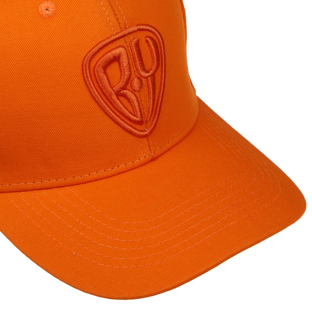BY Русские Супергерои Кепка взрослая с вышивкой 3Д р.58, 70% хлопок, 30% полиэстер, цвет оранжевый, арт.№ 314-898