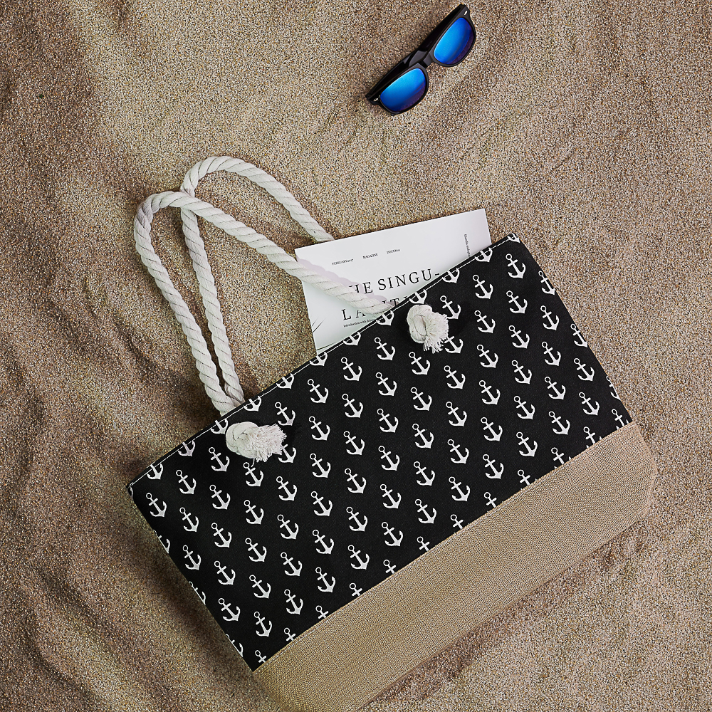 ЮL Сумка пляжная 52х35х12 см, 100% полиэстер, 3 цвета, арт.№ 337-049