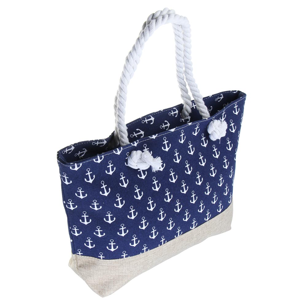 ЮL Сумка пляжная 52х35х12 см, 100% полиэстер, 3 цвета, арт.№ 337-049