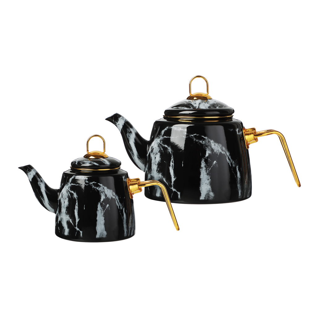 VETTA Чайник двухъярусный эмалированный, 1,5л; 2,1л, арт.№ 894-555