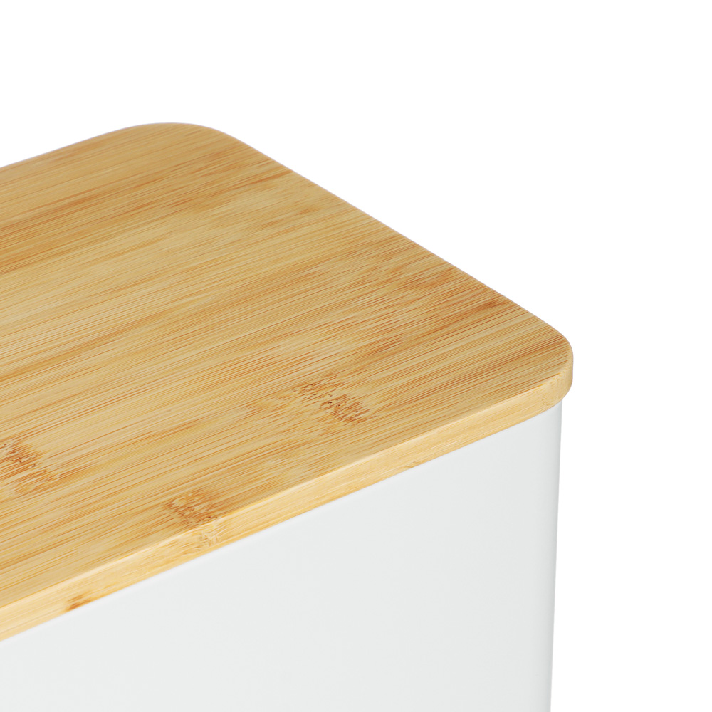 SATOSHI Хлебница с бамбуковой крышкой 33x17,5x13,5см, жесть, арт.№ 828-340