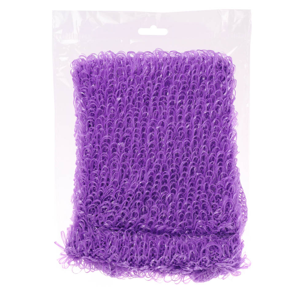 Мочалка банная с ручками эконом, ПП нить, 36х10см, арт.№ 361-096