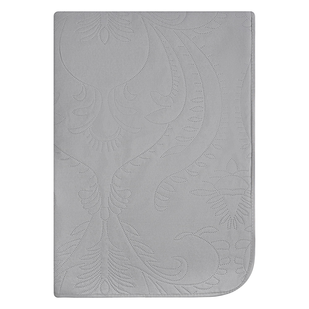 PROVANCE Фрэя Покрывало стеганое 180х200см, 100% полиэстер, серый, арт.№ 486-196