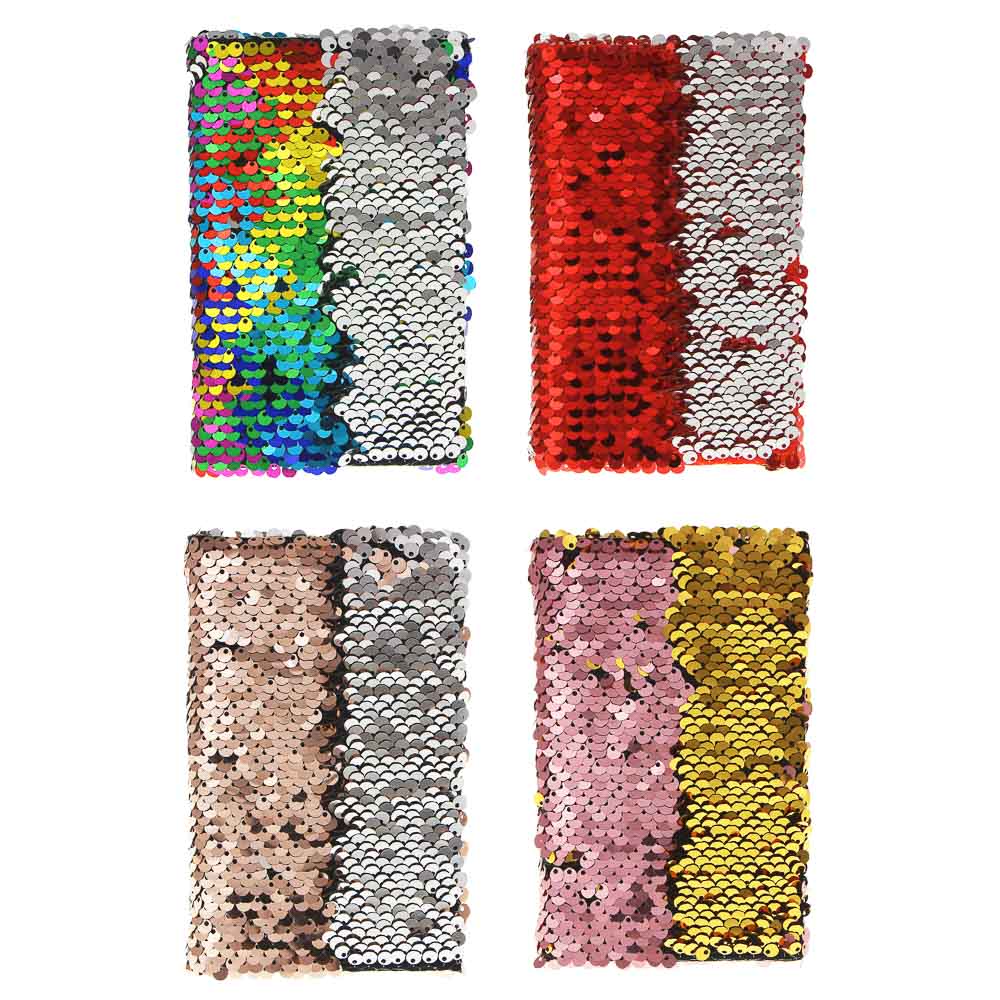 Записная книжка - хамелеон (меняющая цвет) 14,5х9,5см 80л, тв.обложка 4 цв.сочетания, бумага, пласт, арт.№ 576-007