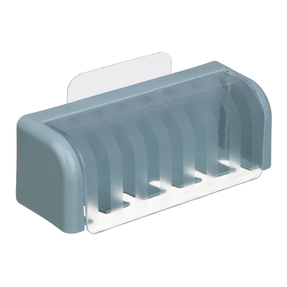 VETTA Classic Держатель для зубных щеток, пластик, 13,5x4,5x5 см, оливковый, арт.№ 478-296