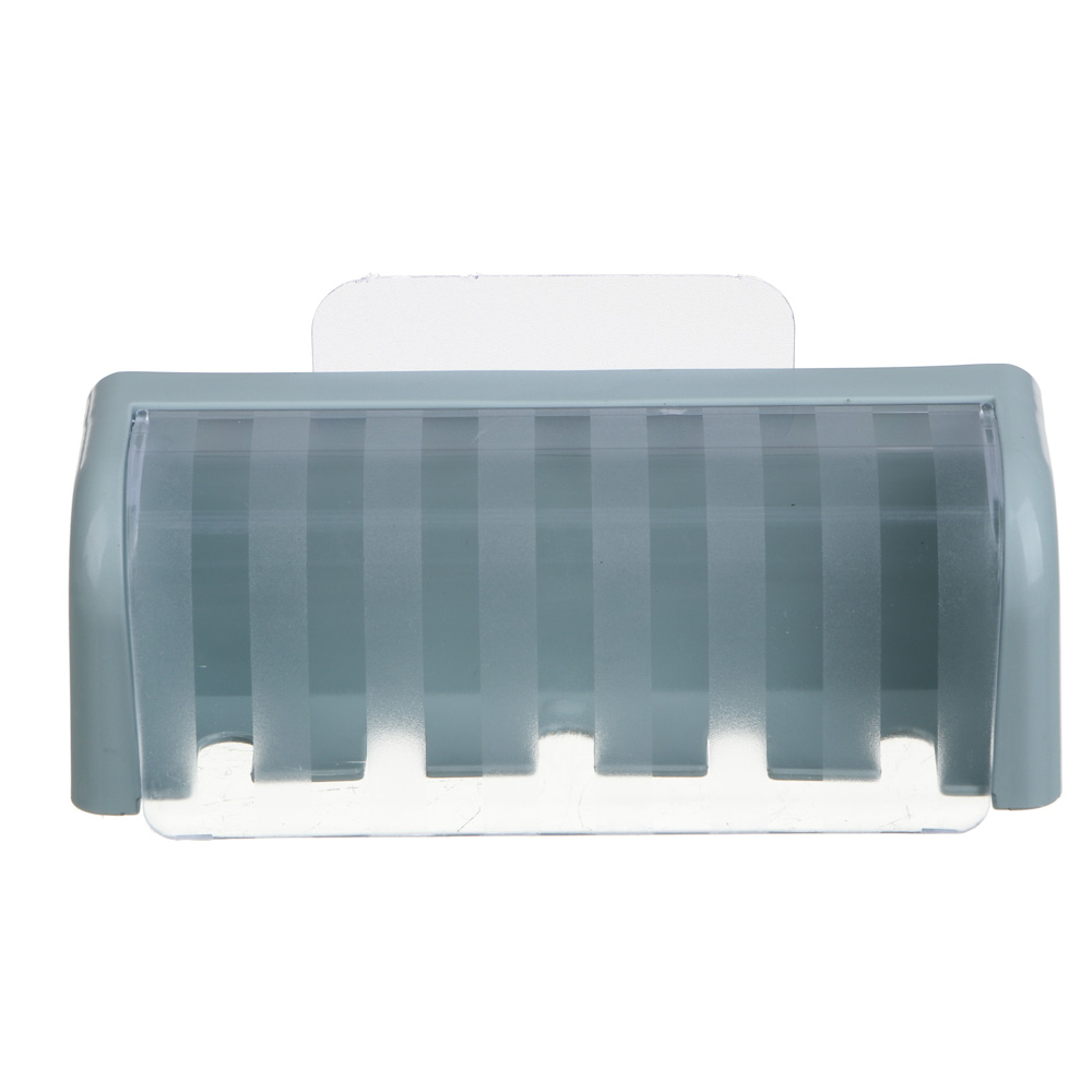 VETTA Classic Держатель для зубных щеток, пластик, 13,5x4,5x5 см, оливковый, арт.№ 478-296