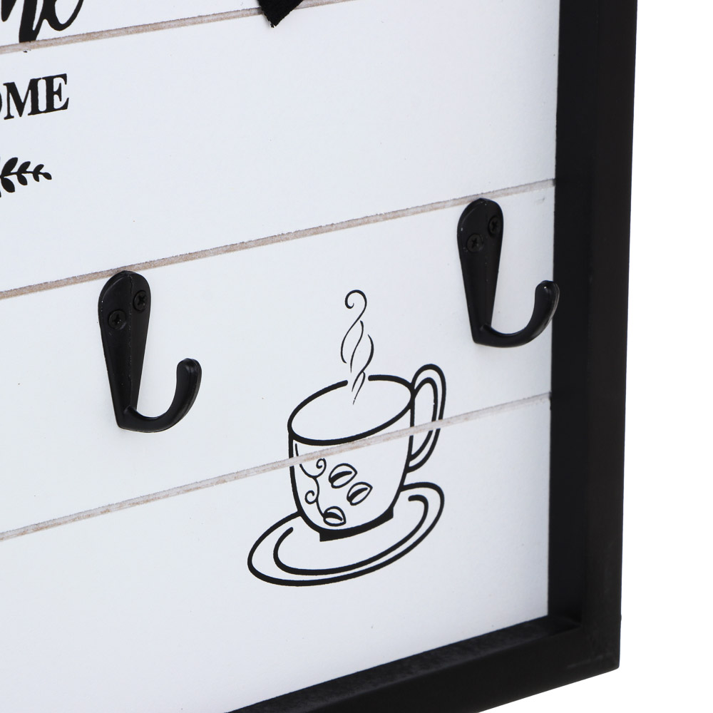 Ключница открытого типа на 3 крючка, МДФ, 28,5х23,5 см, арт.1-13, арт.№ 510-214