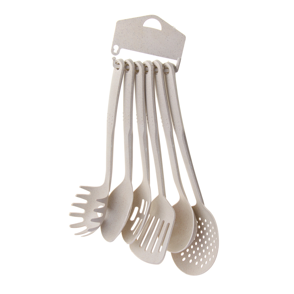 Набор кухонных принадлежностей 6 пр., "ЭКО" полипропилен, арт.№ 881-319