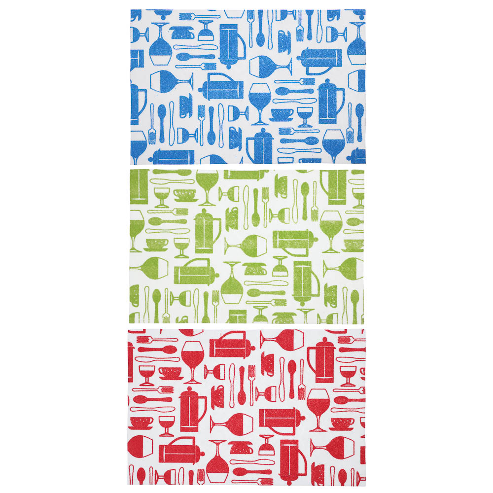 Коврик для сушки посуды, 25х38см, вискоза, арт.№ 485-075