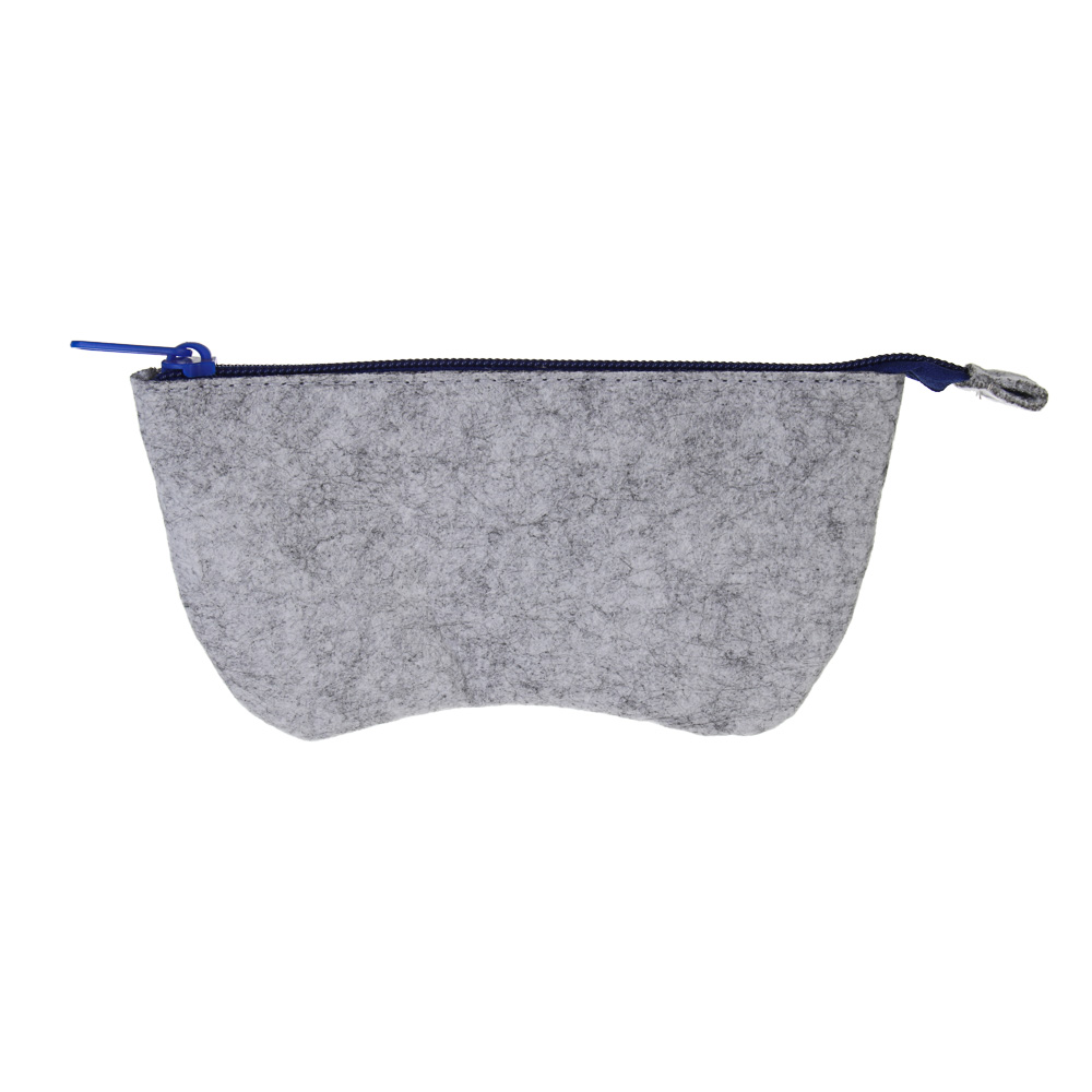 Чехол для очков тм ЮL Фетра мягкий на молнии, ЭВА, фетр, пластик, 17,5х9см, 3 цвета, арт.№ 339-118