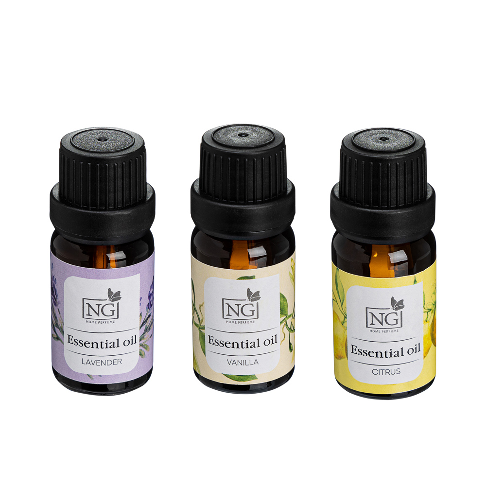 NEW GALAXY Набор ароматических масел 3шт, ваниль, лаванда, цитрус, арт.№ 778-175