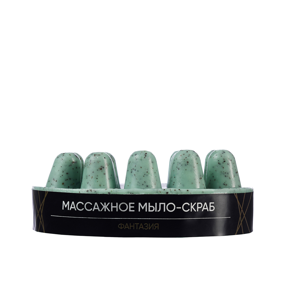 ВСЁГАЗИН Мыло-скраб массажное, в ассортименте, 90гр, арт.№ 953-054